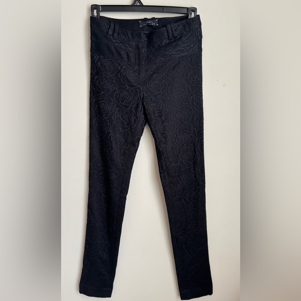 Robert Rodriguez Flower Pants Womens 4